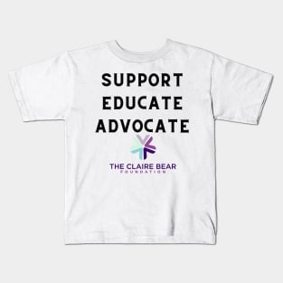 Support, Educate, Advocate Kids T-Shirt